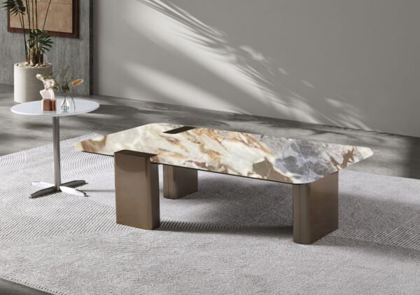 haven marble coffee table