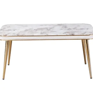 luxe dining table gold