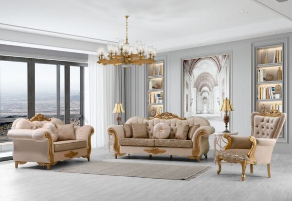 Dynasty Sofa - Cream