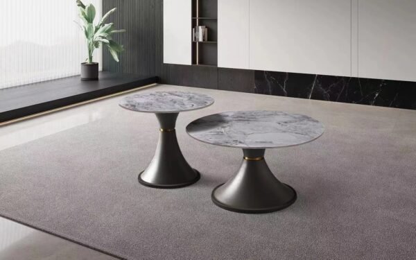 Black Ceramic Coffee Table